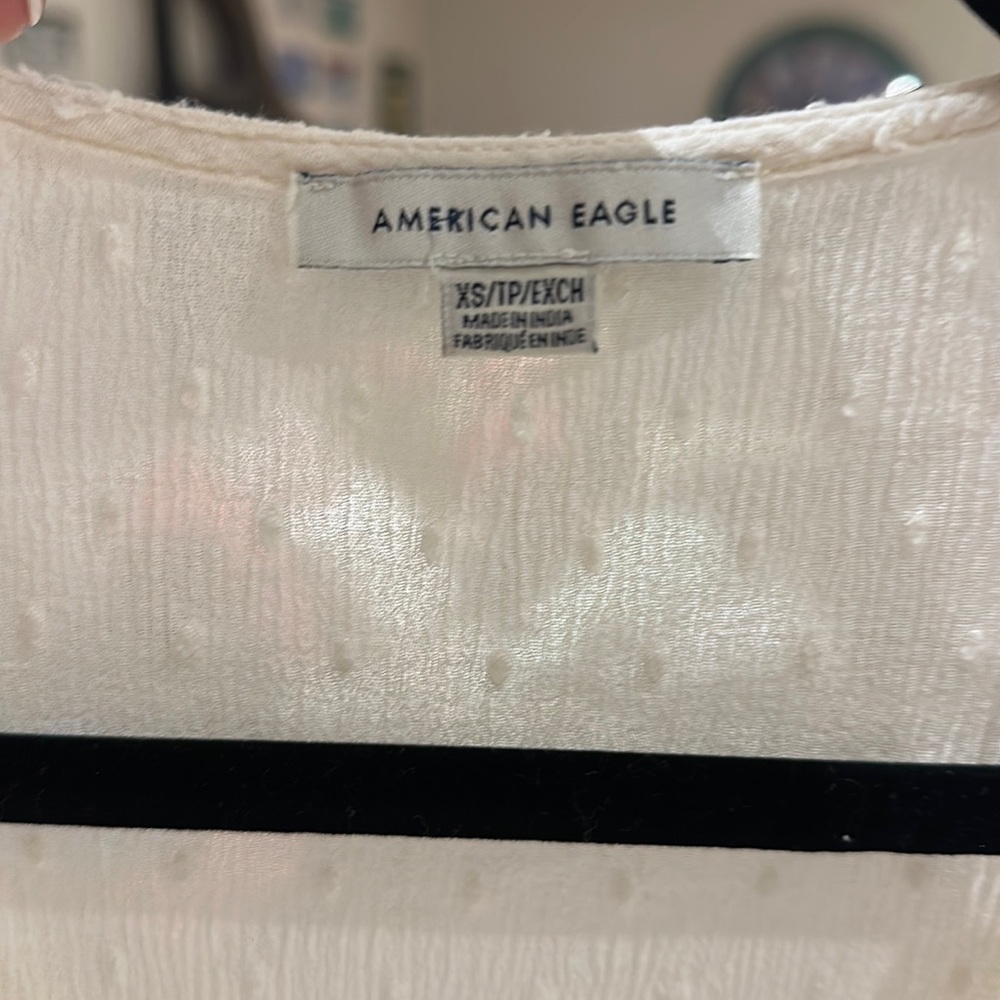 American Eagle Button Down Blouse - image 4